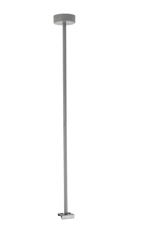 Deko-Light Deckenabhängung starr (63,5cm) für 3-Phasen Leuchte D Line Fenstergrau RAL 7040 Versand Am Gleichen Tag