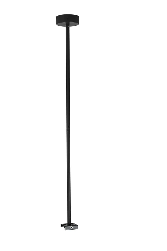 Knallerangebot Deko-Light Deckenabhängung starr (63,5cm) für 3-Phasen Leuchte D Line Graphitschwarz RAL 9011