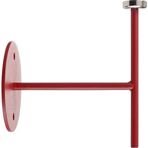 Wandhalter für Akku-Magnetleuchte Miram Rubin Rot Neue Kollektion