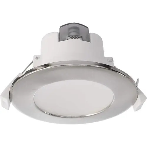 LED-Einbaustrahler CCT, 7W, eisen gebürstet/weiß Knallerangebot