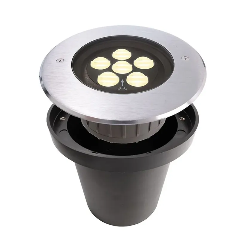 Top-Seller Deko-Light Bodeneinbauleuchte 11,9W silberfarben