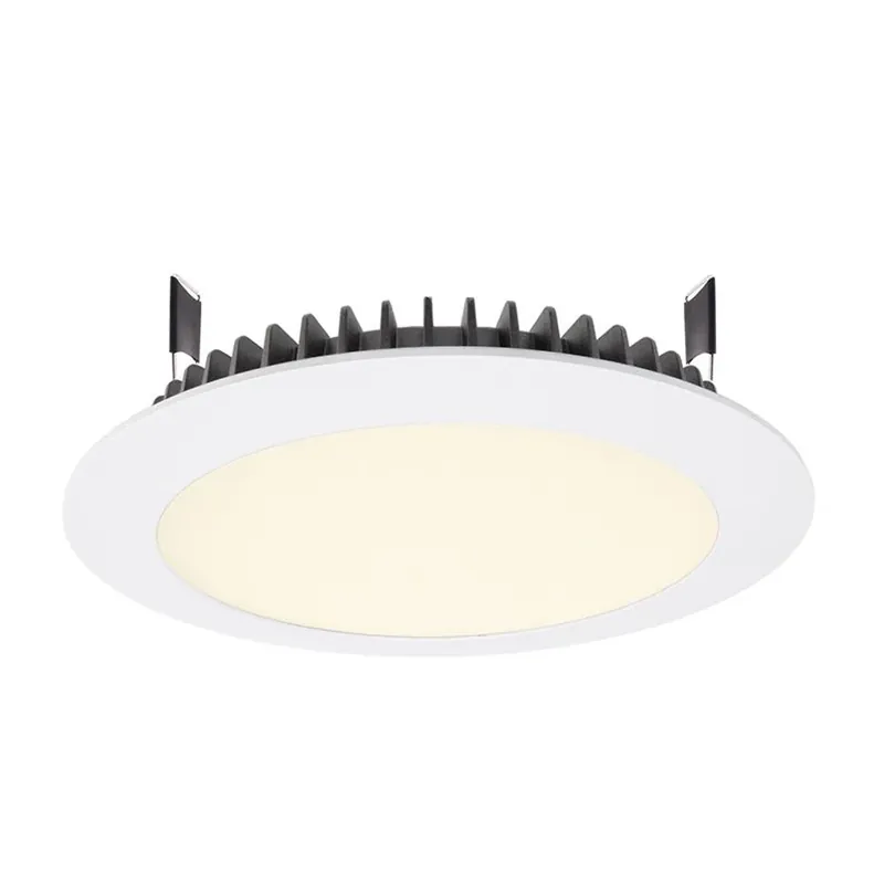 Neuheit Deko-Light Downlight / Deckeneinbaustrahler Panel Round III 26 26W 3000K 2680lm ws
