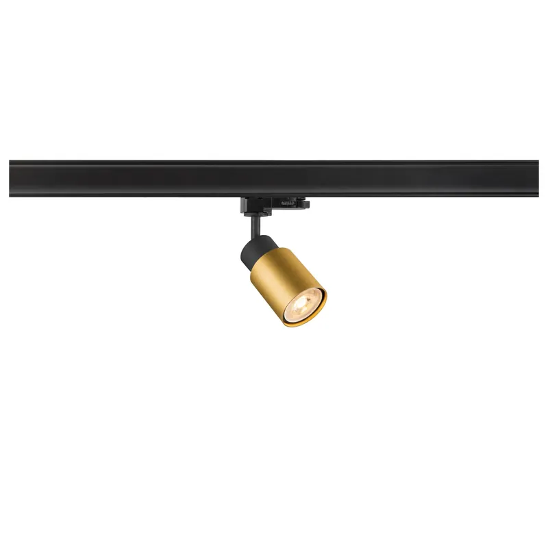 PURI 2.0 Tube, 3~ Spot, GU10, 1x max. 6 W, schwarz / gold Neu Im Sortiment