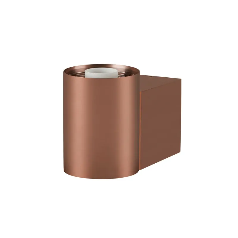 VARYT, Wandaufbauleuchte, rund, 1x max. 6 W, E14, kupfer Saisonangebot