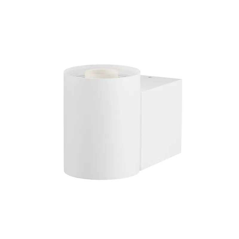 Zertifiziert VARYT, Wandaufbauleuchte, rund, 1x max. 6 W, E14, weiß