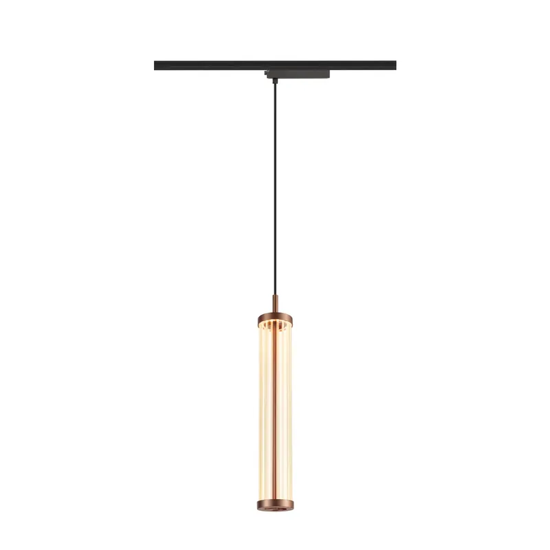 Neu QUIMERA, 1~ Pendelleuchte, Pendellänge 150 cm, 2700 K, PHASE, dunkel kupfer