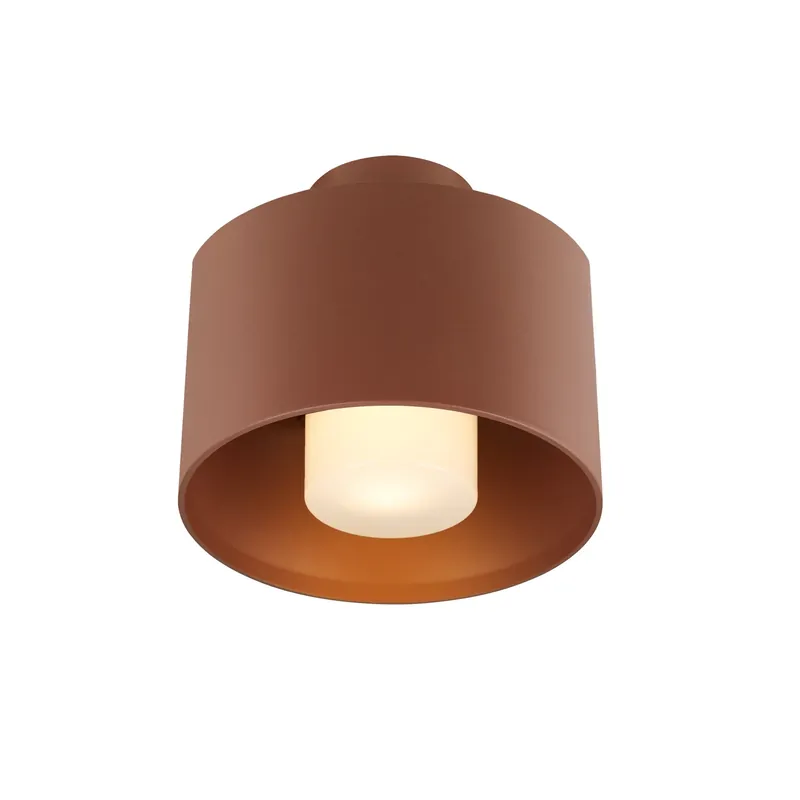 Knallerangebot PHOTONI CYL, Deckenaufbauleuchte, zylindrisch, 1x max. 13 W, E27, rost