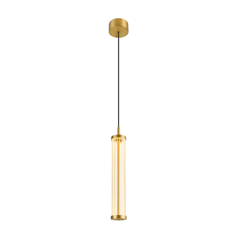 QUIMERA, Pendelleuchte, Pendellänge 150 cm, 2700/3000 K, PHASE, gebürstet messing Top-Seller