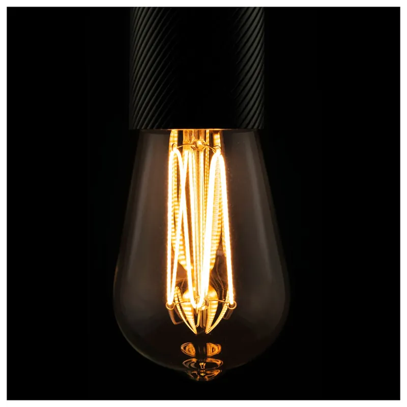 LED Rusika Soft Cage, LED-Leuchtmittel, E27, PHASE, 6 W, 2200 K Schneller Versand
