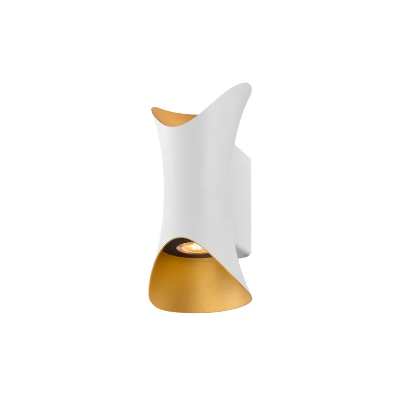 MODELA, Wandleuchte, up/down, 2700 K, PHASE, weiß/gold Top-Angebot