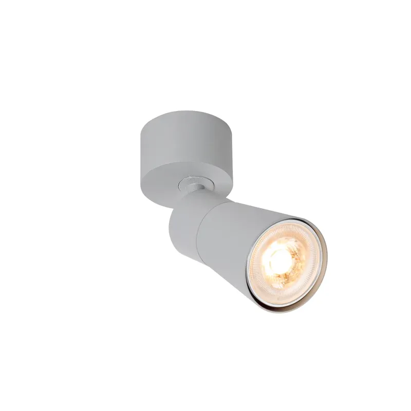 Direktkauf PURI 2.0 Cone, Wand- und Deckenaufbauleuchte, 1x max. 6 W GU10, grau