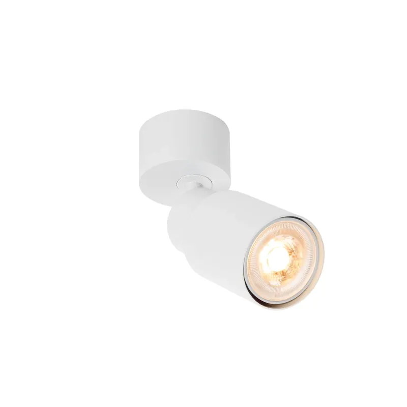 Direkt Vom Hersteller PURI 2.0 Tube, Wand- und Deckenaufbauleuchte, 1x max. 6 W GU10, weiß
