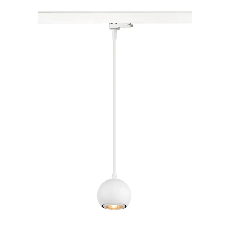 Neu Im Sortiment LIGHT EYE® 90, 3~ Pendelleuchte, GU10, Pendellänge 150 cm, 1x max. 6 W, matt weiß