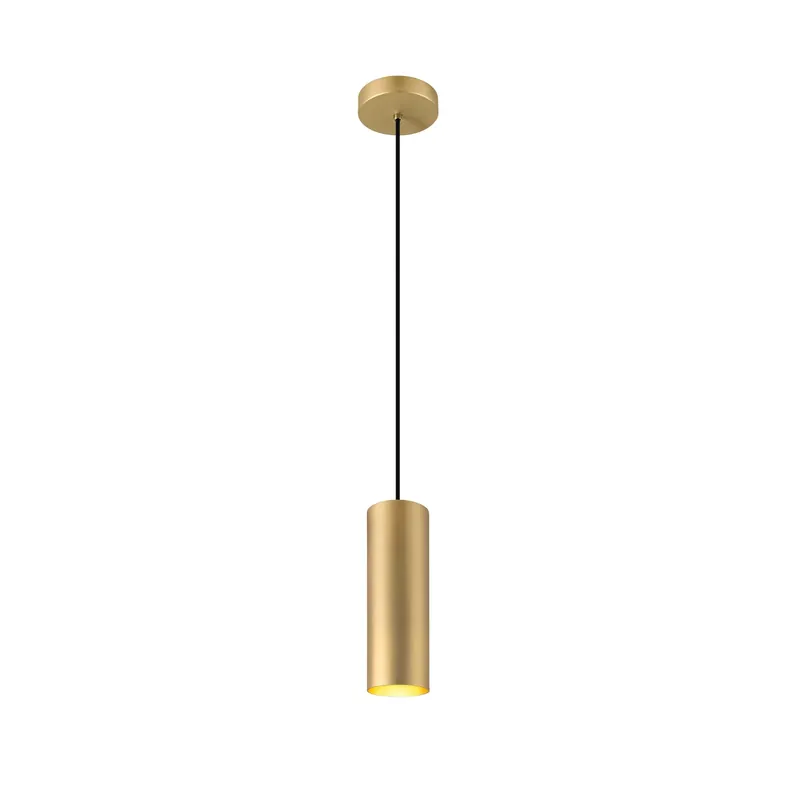Abverkauf ENOLA®, Pendelleuchte, Pendellänge 150 cm, E27, 1x max. 50 W, matt gold