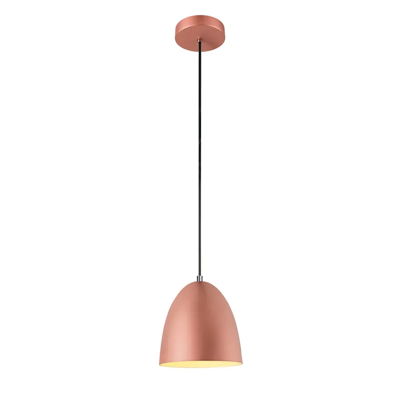 PARA CONE 20, Pendelleuchte, Pendellänge 250 cm, E27, 1x max. 60 W, kupfer / weiß Sonderangebot
