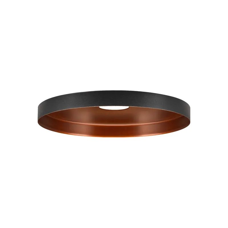 Versand Am Gleichen Tag LALU® PLATE 15, Leuchtenschirm, Mix&Match, H:1.5 cm, schwarz