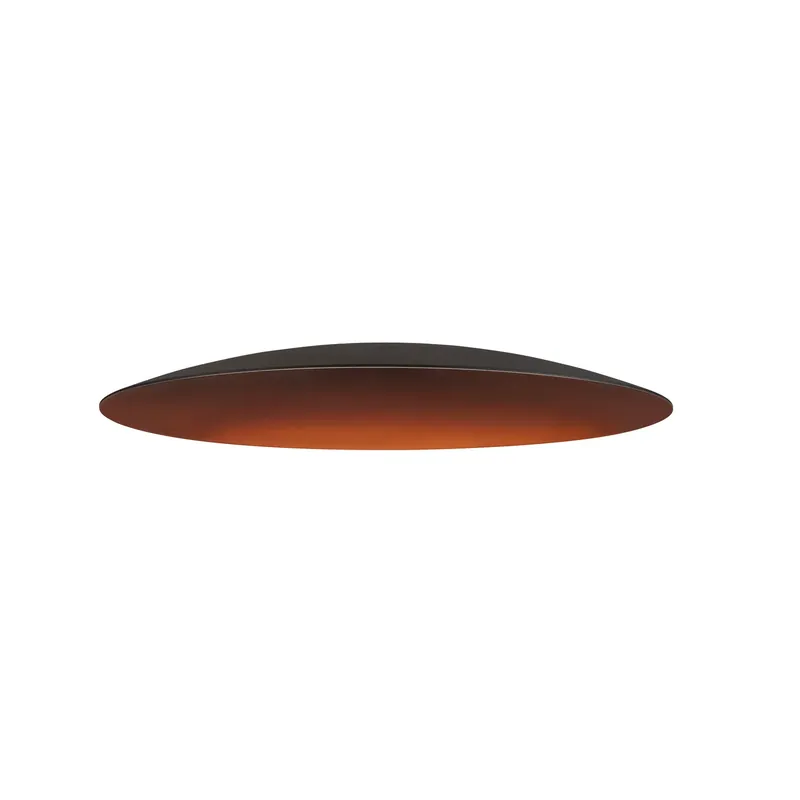 LALU® ELYPSE 33, Leuchtenschirm, Mix&Match, H:3.5 cm, schwarz Kostenloser Versand