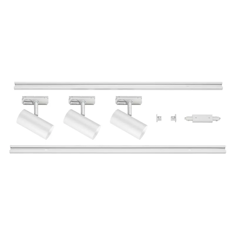 Aktuell NOBLO® SPOT, Schienensystem Set, rund, 2700 K, 19 W, Phasenabschnitt, 32°, weiß