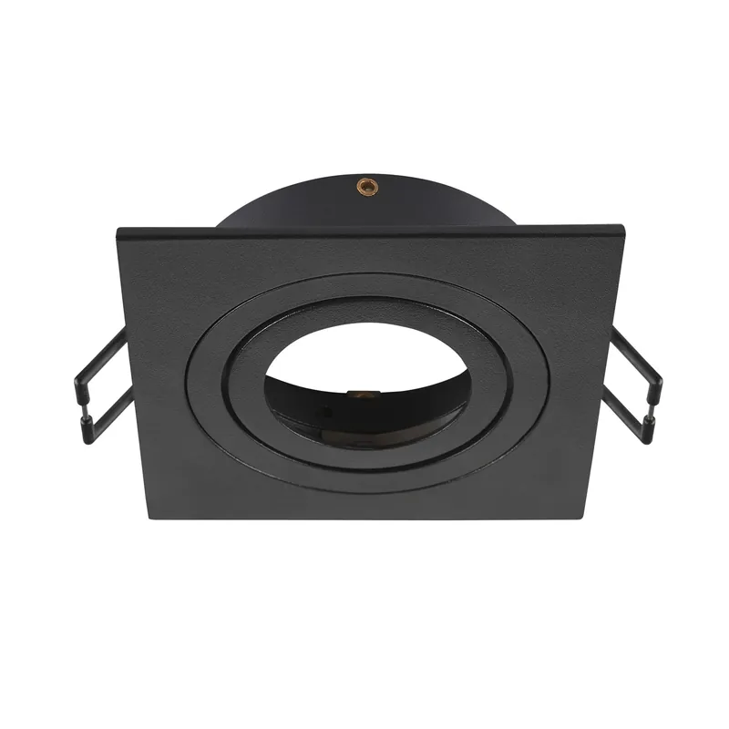 NEW TRIA® 75, Deckeneinbauring, L: 9 B: 9 H: 2.6 cm, IP 20, schwarz Preisreduziert