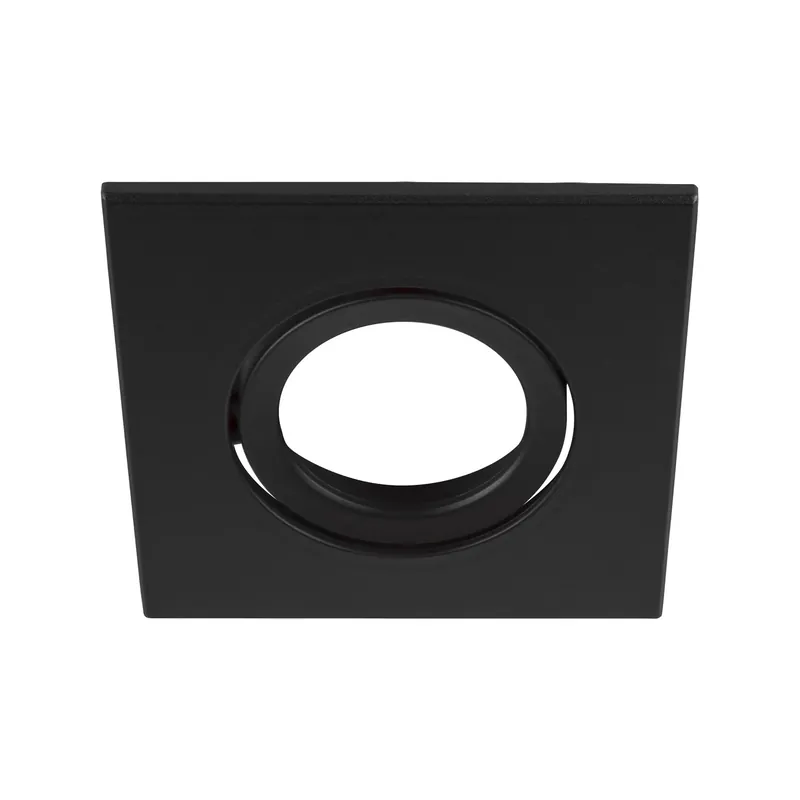 UNIVERSAL DOWNLIGHT Abdeckung, für Downlight IP20, schwenkbar, eckig, schwarz Jetzt Bestellen