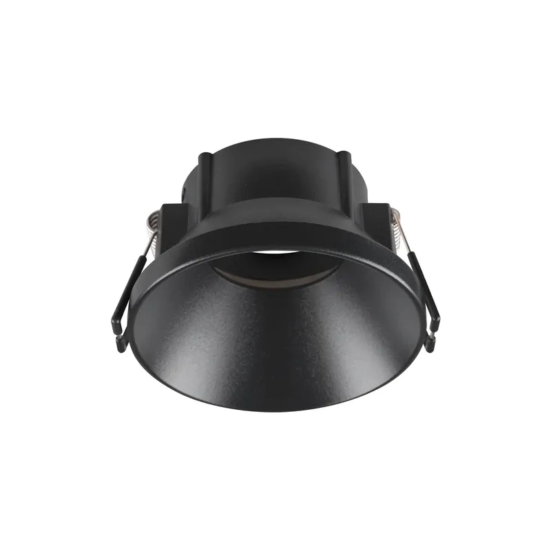 NEW TRIA® 75, Deckeneinbauring, vertieft, Aufsatz, D: 8.2 H: 4.9 cm, IP 20, schwarz Markenprodukt