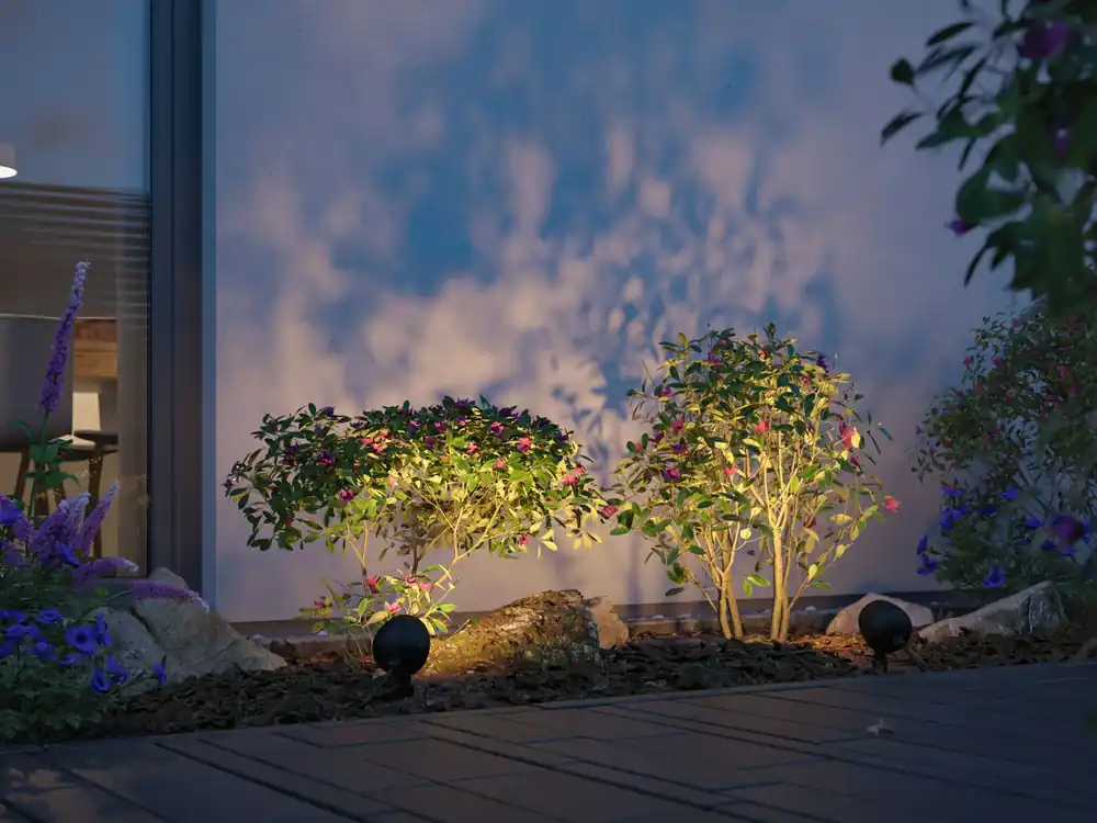 Sonderaktion Paulmann LED Gartenstrahler Kikolo insektenfreundlich IP65 Tunable Warm 6,2W Anthrazit