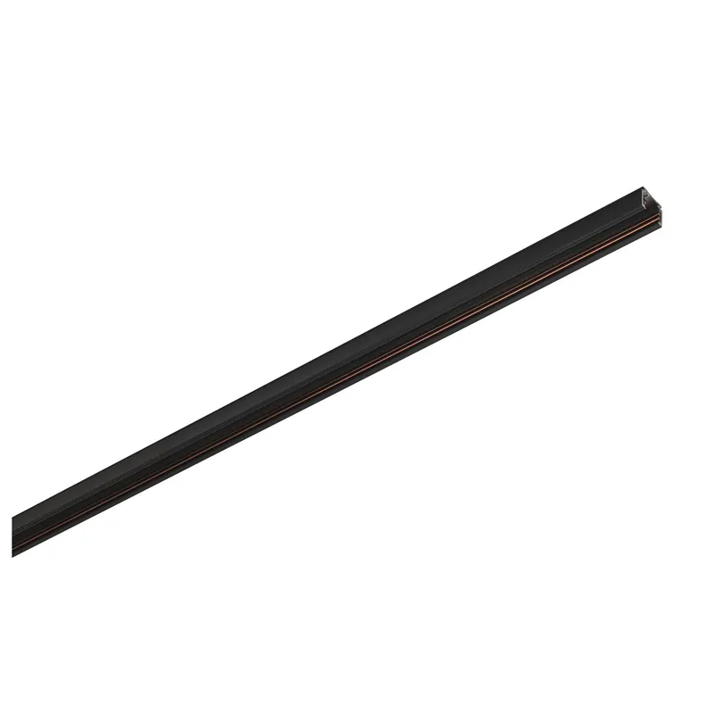 Zertifiziert 1 m Aufbauschiene, 48V TRAC K, schwarz, DALI