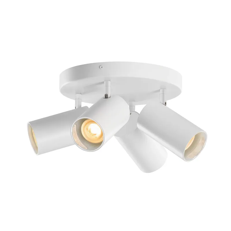 ASTO TUBE, Deckenaufbauleuchte, zylindrisch, max. 4x10 W, weiß Mega-Angebot