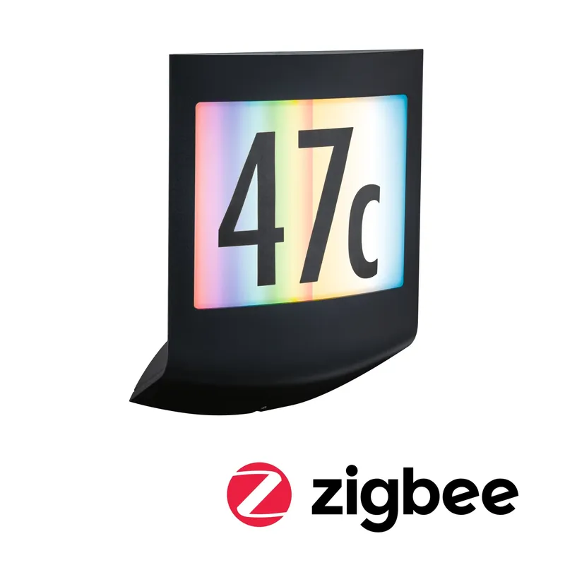 Mega-Angebot Paulmann Smart Home Zigbee LED Außenwandleuchte Padea mit Bewegungsmelder und Dämmerungssensor Tunable White und RGBW IP44 198x71mm RGBW+ 8,2W 550lm 230V Anthrazit Kunststoff