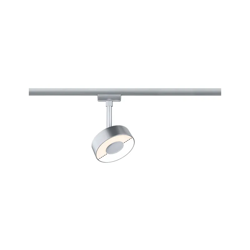 Gratis Versand Paulmann URail LED Schienenspot Circle 210lm 5W White Switch 230V Chrom matt