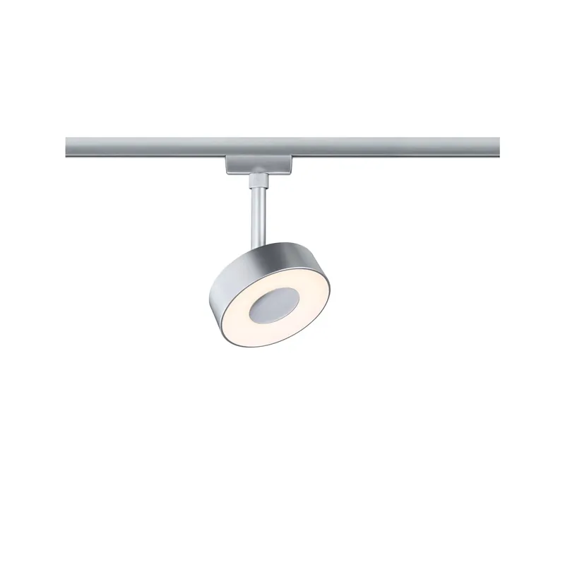 Wochenendangebot Paulmann URail LED Schienenspot Circle 160lm 5W 3000K dimmbar 230V Chrom matt