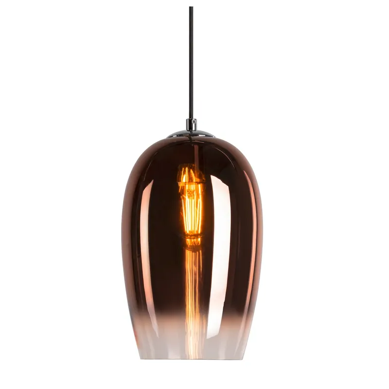 Günstig PANTILO OVAL PD, E27 Pendelleuchte, kupfer, 15 W