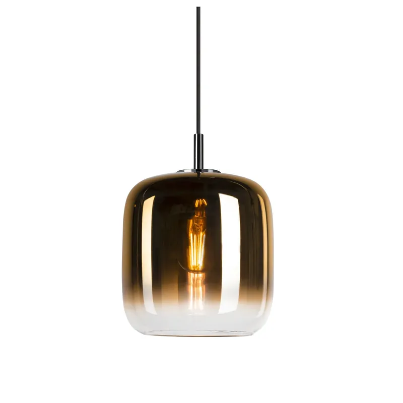 Kostenloser Rückversand PANTILO 20 PD, E27 Pendelleuchte, gold/chrom