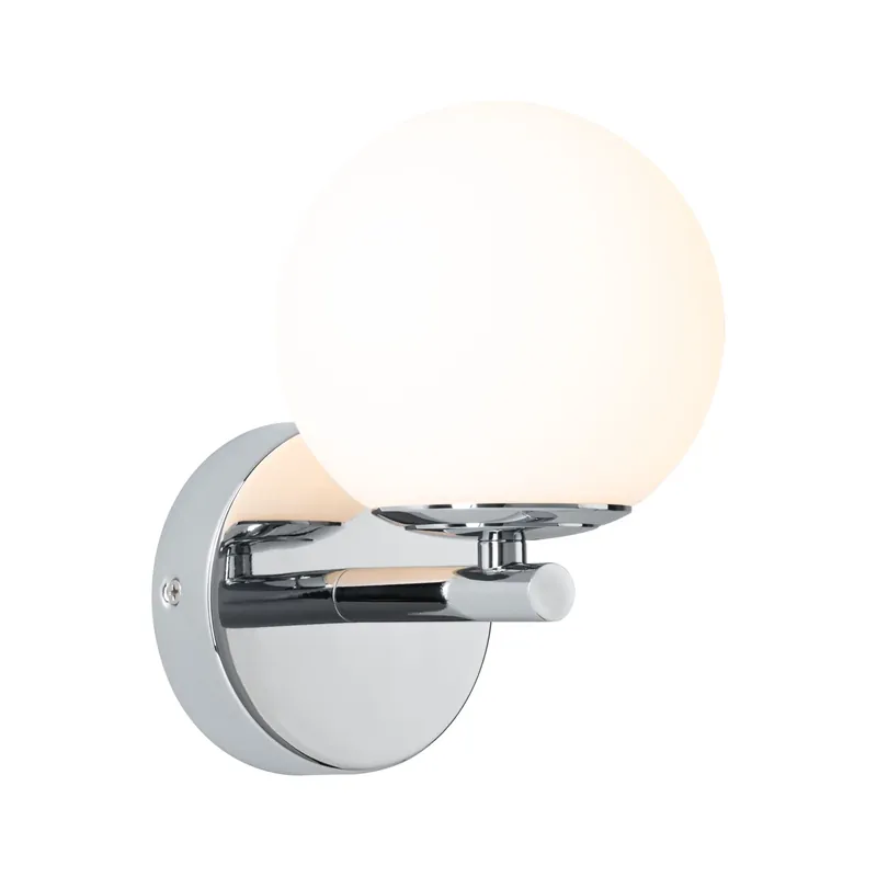 Günstig Paulmann LED Wandleuchte Gove IP44 3000K 400lm 230V 5W Chrom,Satin