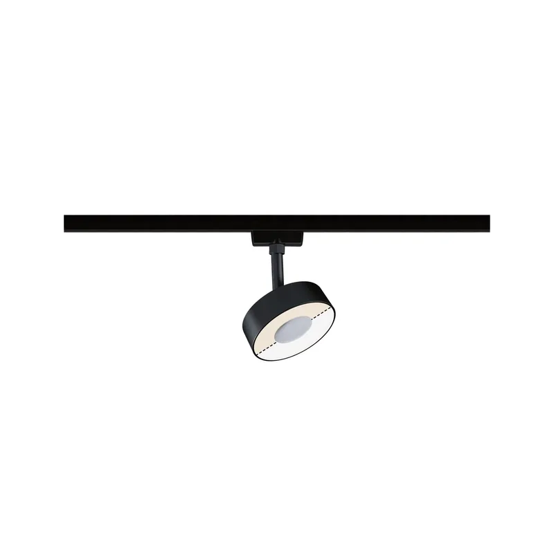 Echt Paulmann URail LED Schienenspot Circle 210lm 5W White Switch 230V Schwarz matt