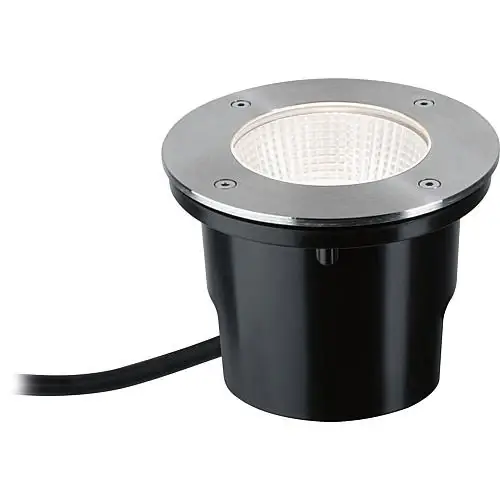 Billig LED-Bodeneinbaustrahler IP67, 8W 3000K, edelstahl