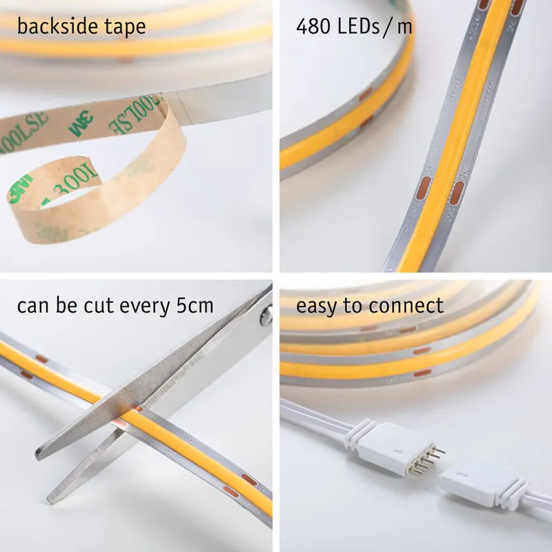 Angebot Paulmann MaxLED 500 LED Strip COB Basisset 1,5m 10W 750lm 480LEDs/m 2700K 25VA