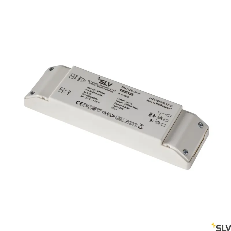 SLV LED Netzteil, 60W | DALI 24V 2 Kanal Tunable White Kostenloser Rückversand