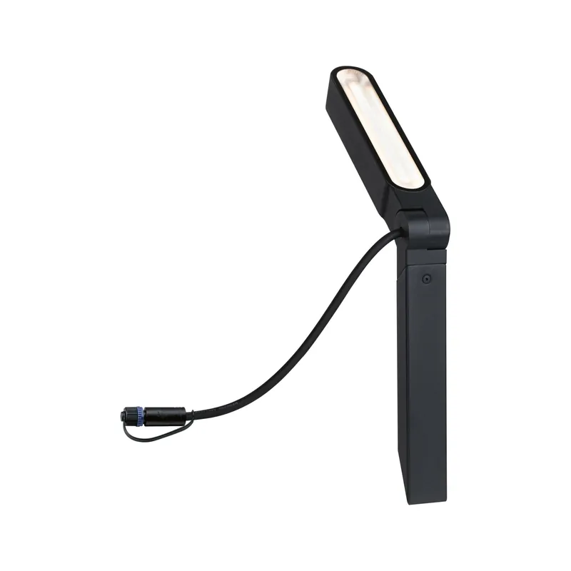Expressversand Paulmann Plug & Shine LED Spot Ito IP65 3000K 6W Anthrazit