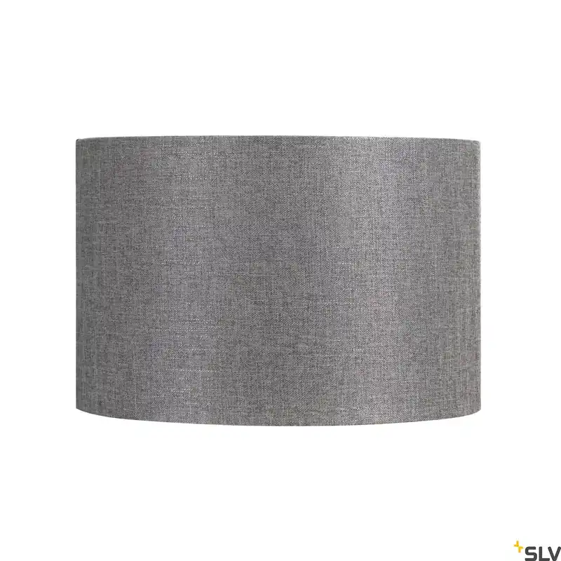 Schneller Versand SLV FENDA 30cm round, Leuchtenschirm grau