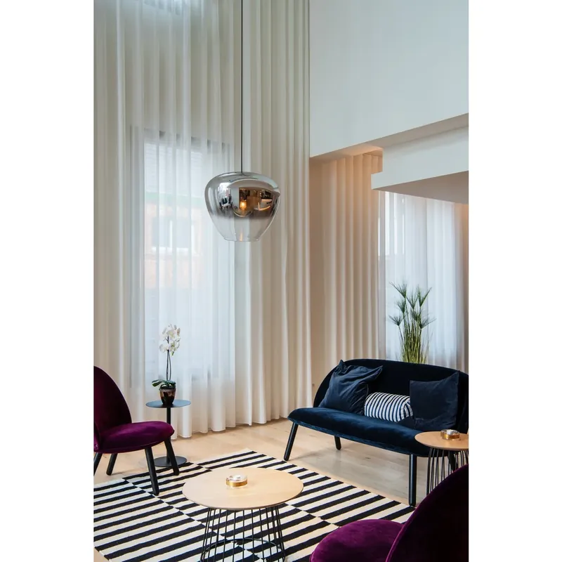 Preis Gesenkt SLV PANTILO CONVEX 40 Indoor Pendelleuchte E27 chrom