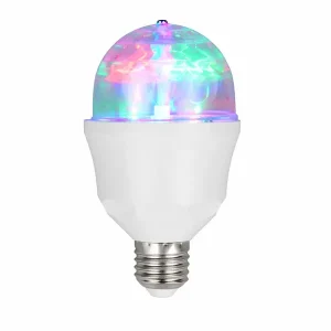 RL LIVE YOUR LIGHT E27 Deko LED mit rotierendem RGB Farbwechsel - 3 Watt, Ø 7,3cm Bestpreis