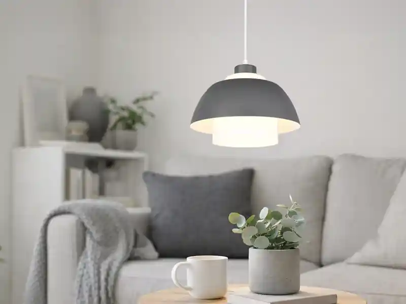 meineWunschleuchte LED Pendelleuchte skandinavisch einflammig mit Metall- & Glasschirm Ø 30cm Meistverkauft