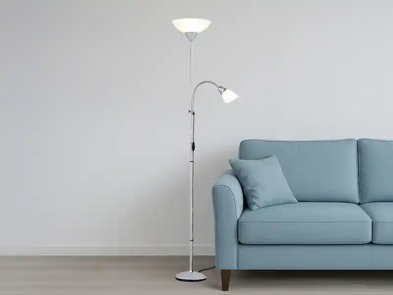 Nur Für Kurze Zeit RL LIVE YOUR LIGHT Deckenfluter ERZWO mit flexibler Leselampe, Höhe 180cm