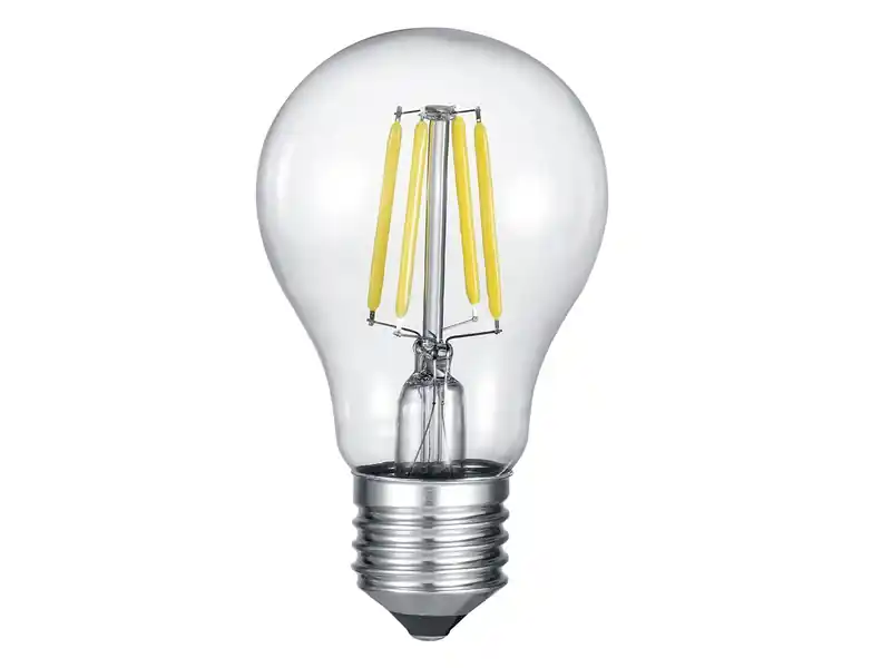 Trio Leuchten E27 Filament LED, 7 Watt, 806 Lumen, warmweiß, Ø6cm, 3 Stufen Dimmer Solange Der Vorrat Reicht