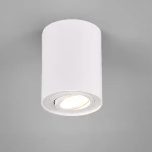 Wochenendangebot meineWunschleuchte LED Deckenstrahler Weiß mit schwenkbarem Spot, Ø 9,6cm