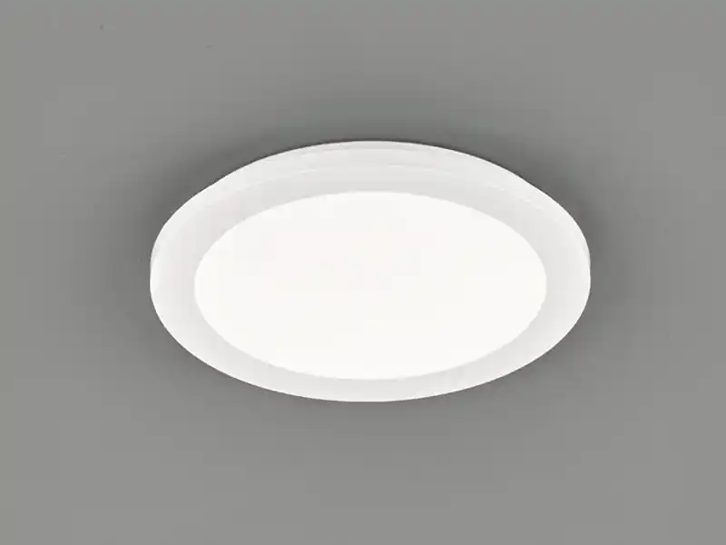 RL LIVE YOUR LIGHT Kleine LED Deckenleuchte CAMILLUS flache Badezimmerlampe dimmbar Ø26cm Weiß IP44 Jetzt Bestellen