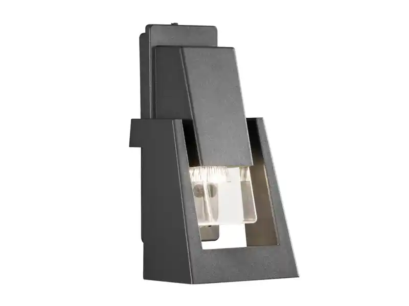 Sonderaktion Konstsmide Außenwandleuchte POTENZA, Aluminium anthrazit, GU10-Sockel, IP54