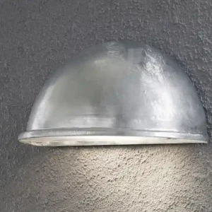 Ausverkauf Konstsmide Außenwandleuchte Downlight TORINO galvanisiert, 28 x 13,5 cm, Hausbeleuchtung