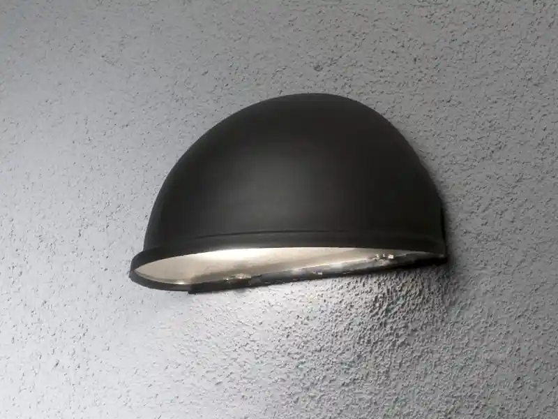 Konstsmide Außenwandleuchte Downlight TORINO schwarz, 28 x 13,5 cm, Hausbeleuchtung Bestseller